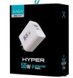   CARGADOR CABEZAL 5,4A 55W HYPER 1USB + 1TC -XAEA 