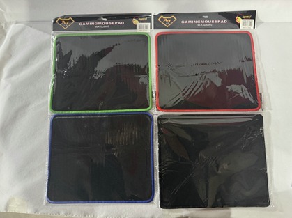    PAD MOUSE LISO BORDADO NEGRO Y COLORES JG-PADLISO