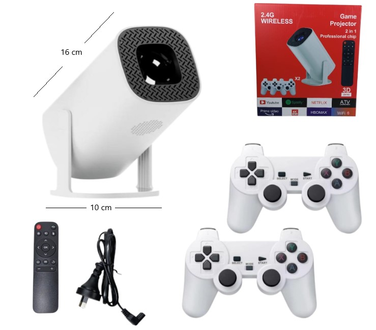    PROYECTOR  INALAMBRICO GAMER C/JOYSTICK