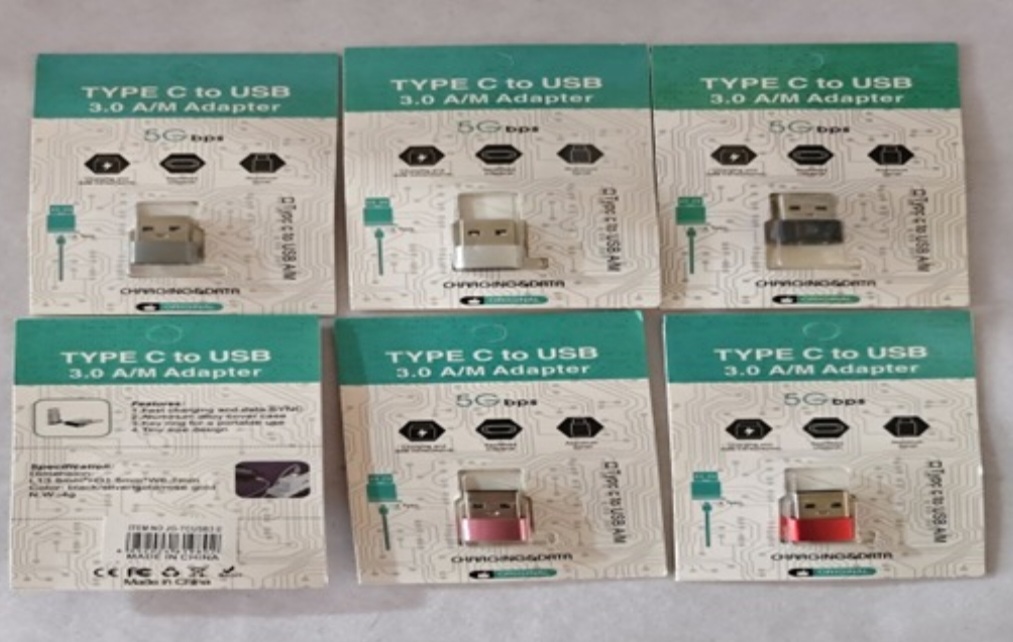    ADAPTADOR TIPO C A USB 3.0  JG-TCUSB3.0 