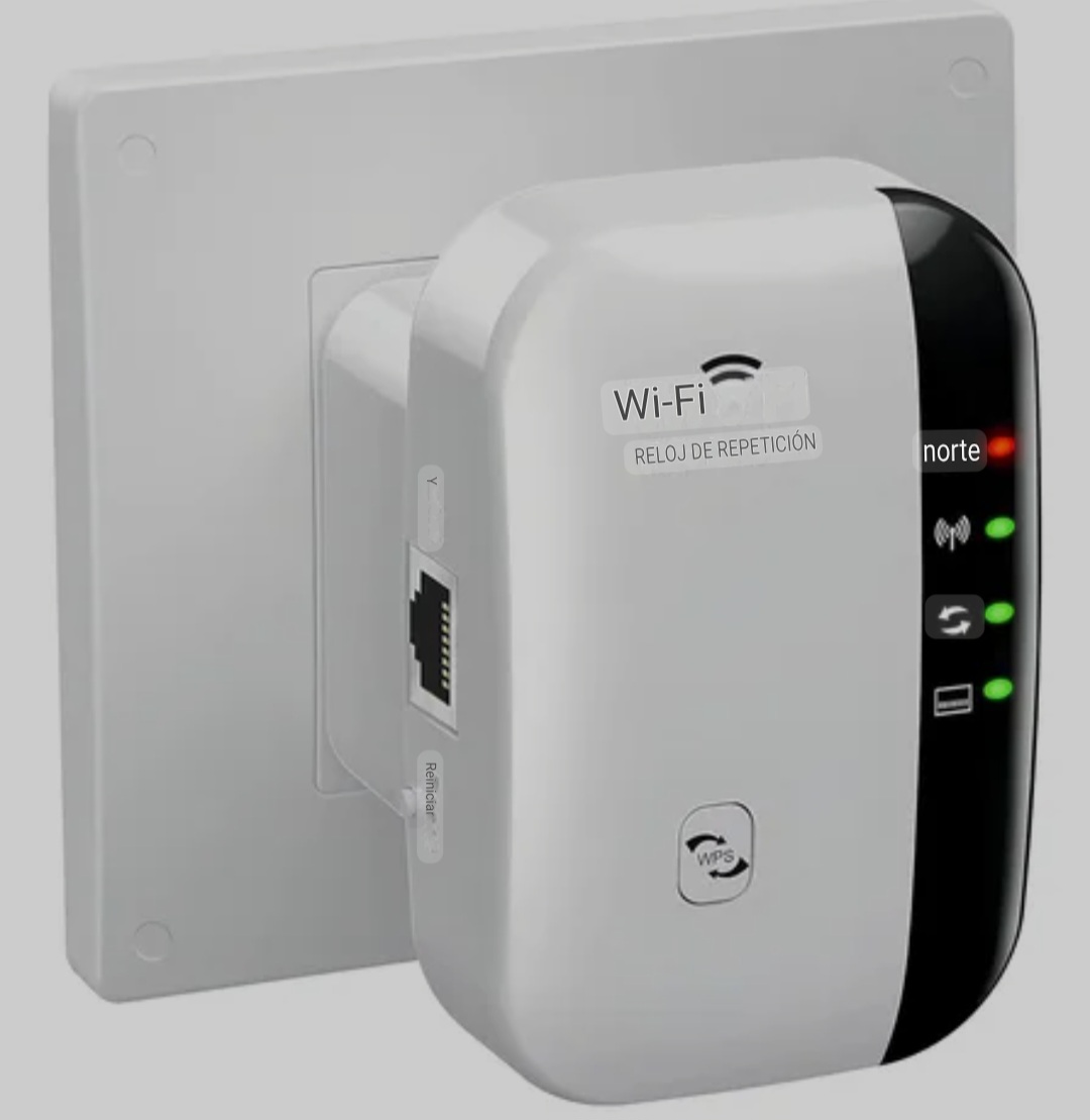    REPETIDOR DE WIFI 300 MBPS EN CAJA JG-0548 #
