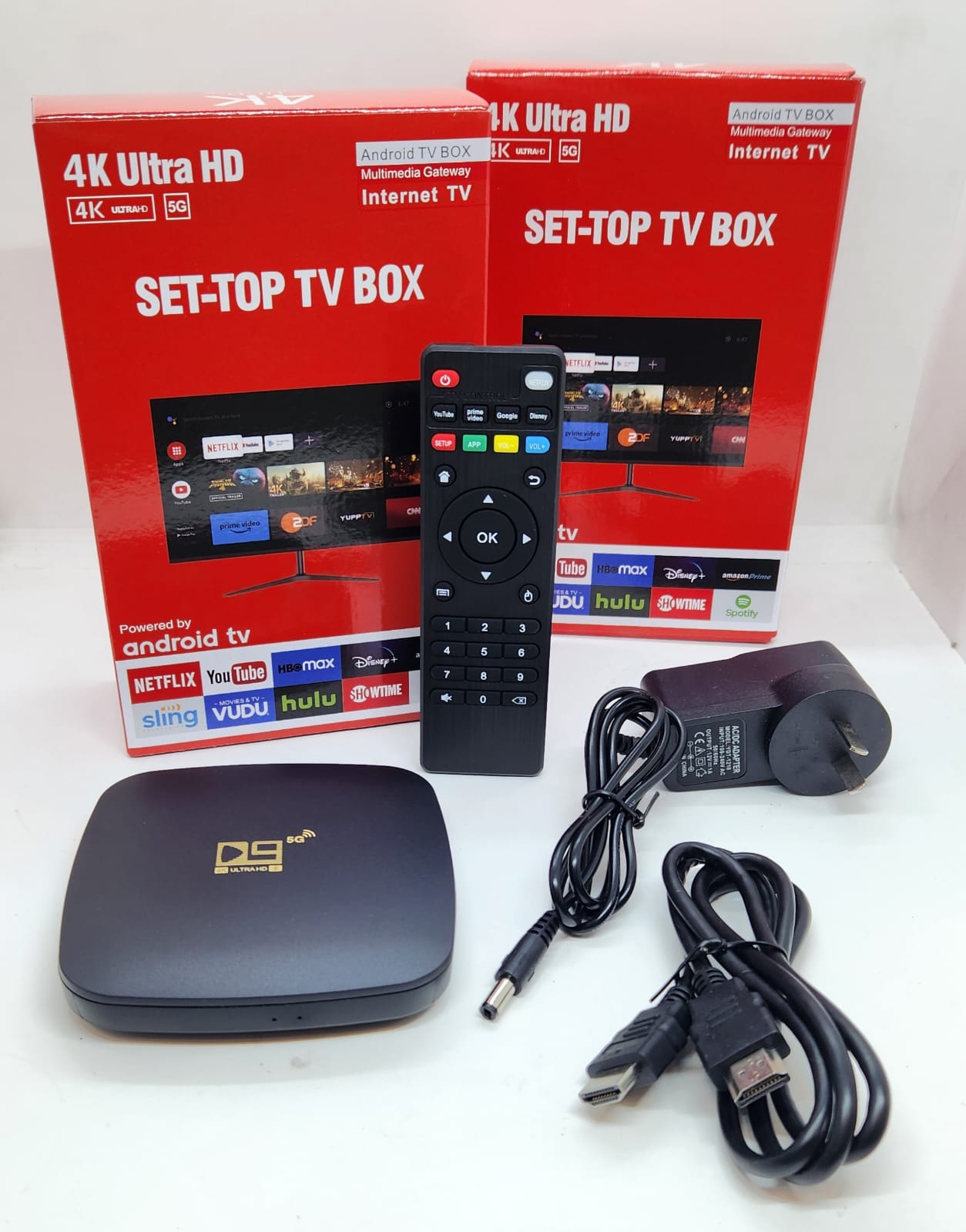  TV BOX ANDROID 8G+128G 4K ULTRA HD