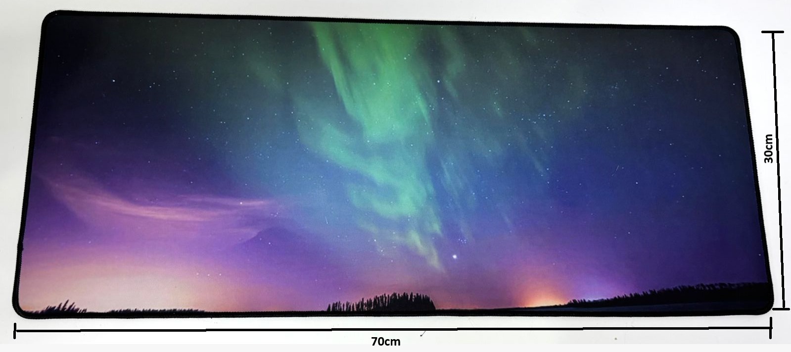   PAD MOUSE GAMER AURORA 70 X 30 CM