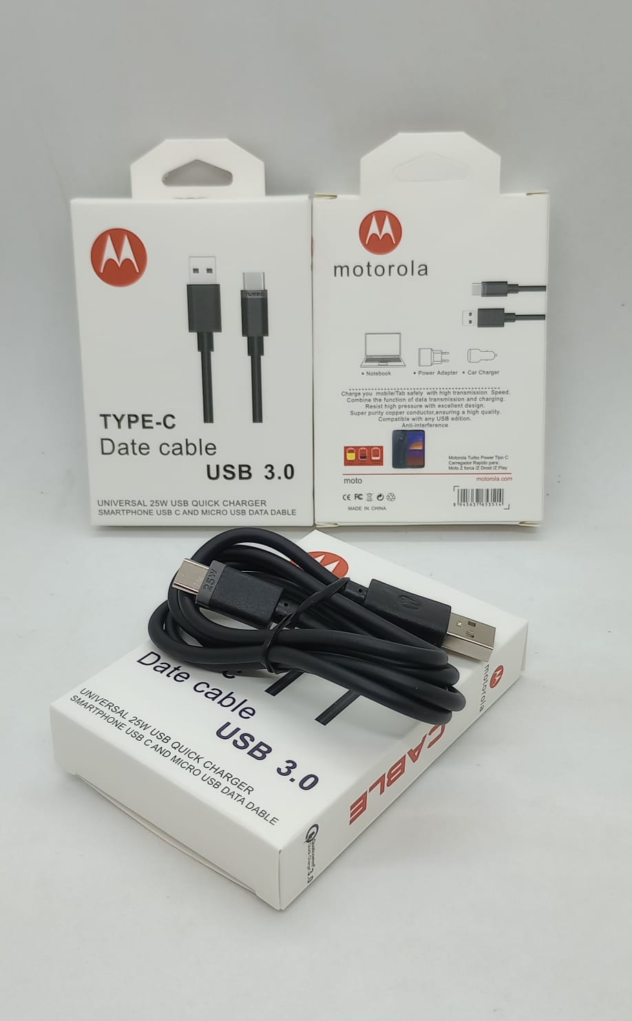   CABLE TIPO C 3.0 MOTOROLA 