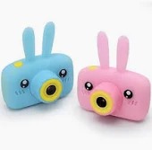   CAMARA DIGITAL INFANTIL + FUNDA RECARGABLE CONEJO 