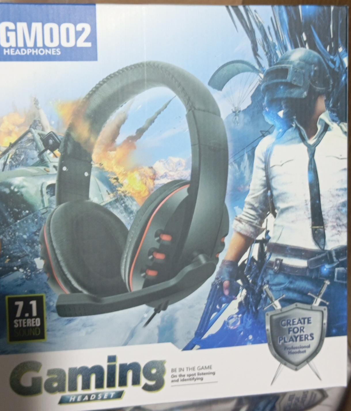   AURICULAR VINCHA GAMER CON MICROFONO Y DOBLE CONECTOR AUR-GM002