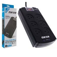  PROTECTOR DE TENSION FORZA ZAPATILLA FSP-602USB 2200W