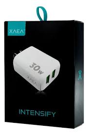   CARGADOR 30W 2 USB CON CABLE TC INTENSIFY XAEA