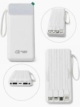   POWER BANK 4 EN 1 25000 MAH 