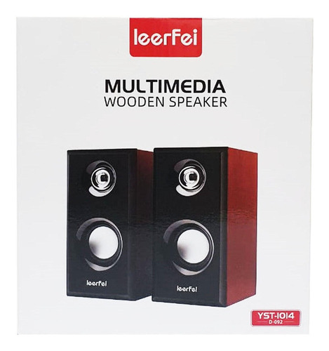    PARLANTE PORTATIL MULTIMEDIA LEERFEI E-1014 JG-YST1014