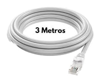   CABLE RED 3 MTS CATEGORIA 5 BLANCOS JG-RED3M