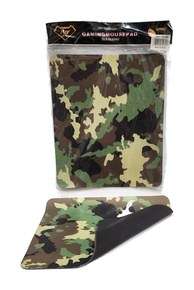   PAD MOUSE ANTIDESLIZANTE CAMUFLADO 25 x 29 cm
