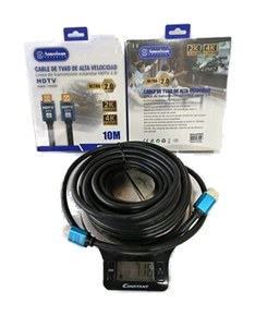   CABLE HDMI 10 MTS 4K JG-HDTV4K10M
