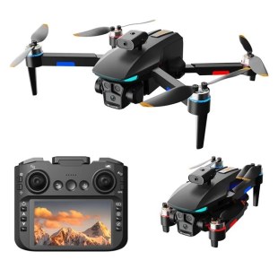  DRON PLEGABLE CON PANTALLA DE 4.3 PLG Y DOBLE CAMARA