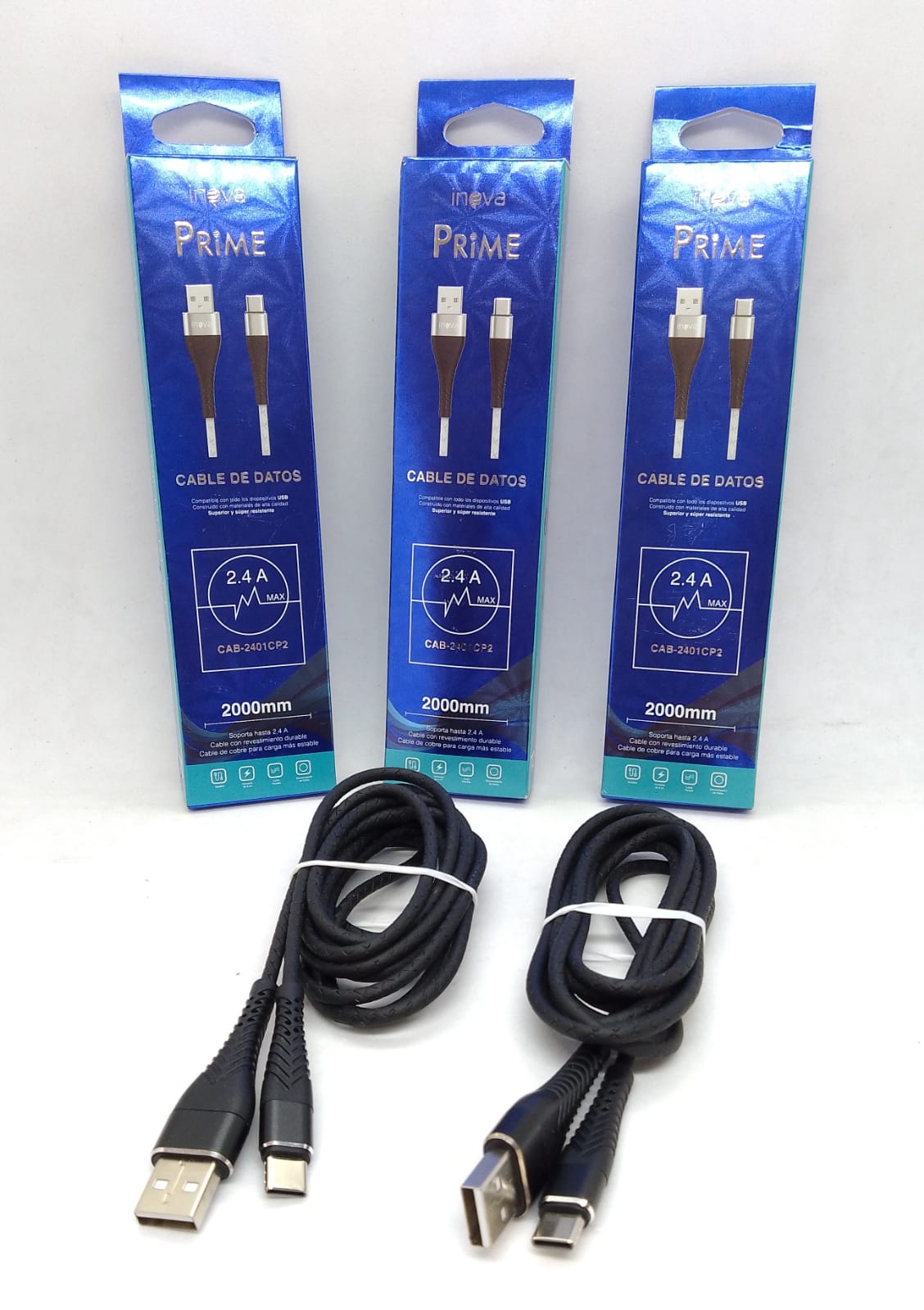    CABLE TIPO C INOVA 2 MTS CAB-2401CP2 *