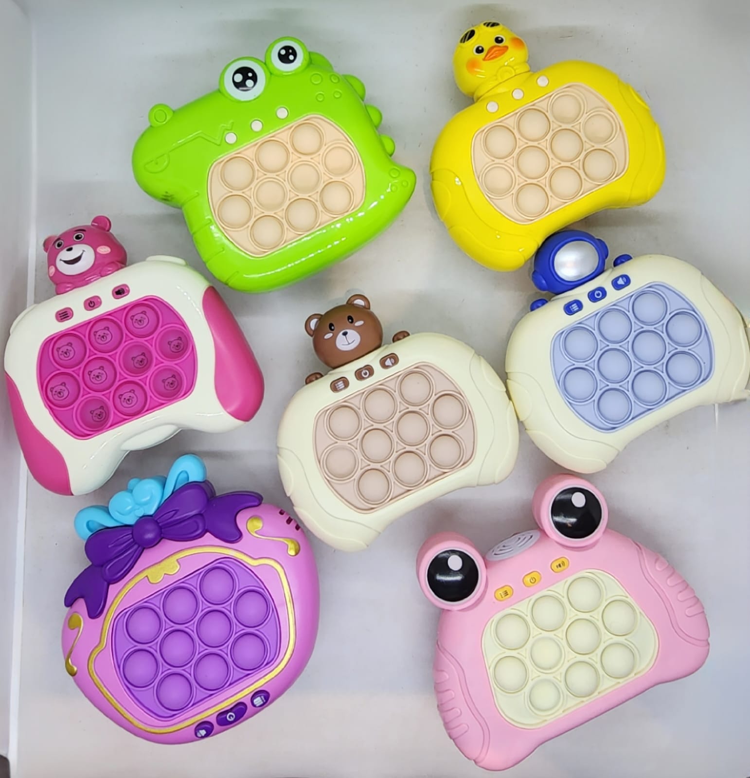    JUEGO POPIT ELECTRICO VELOCIDAD CON LUZ 