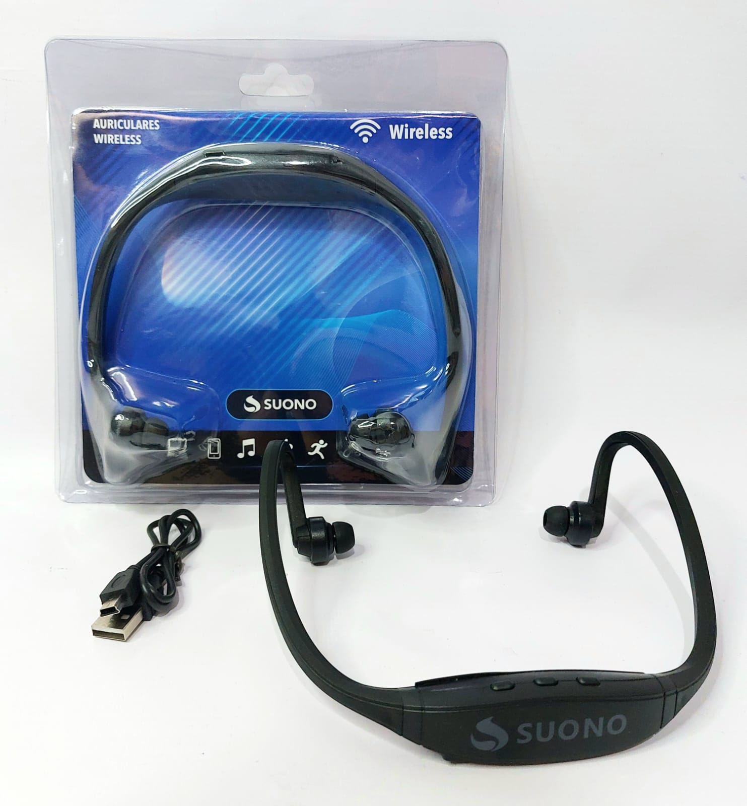     AURICULAR BT SPORT NEGRO *