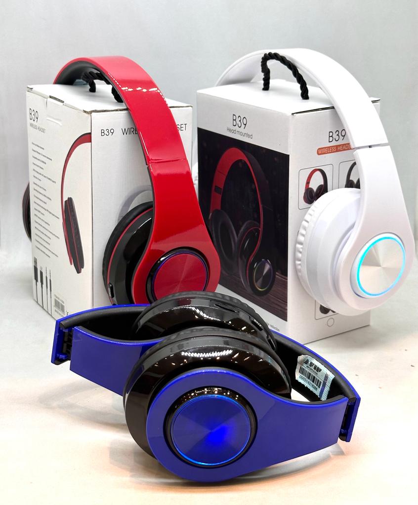    AURICULAR VINCHA BT LUZ RGB PREMIUM (SD/FM) JG-B39