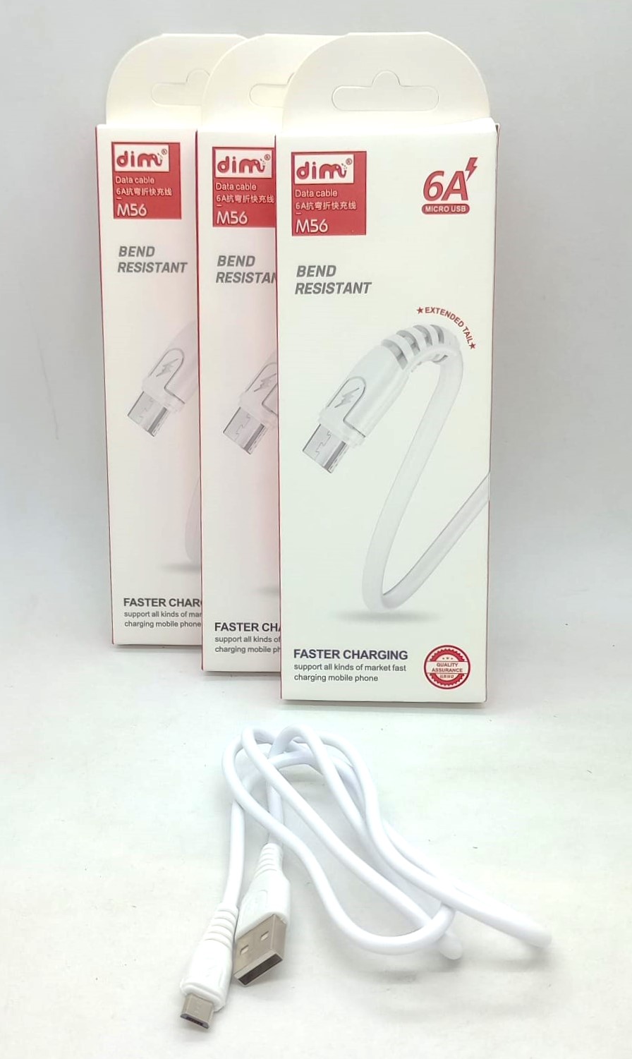   CABLE MICRO USB V8 6A EN CAJA ECONOMICO (B1337) JG-B1337 