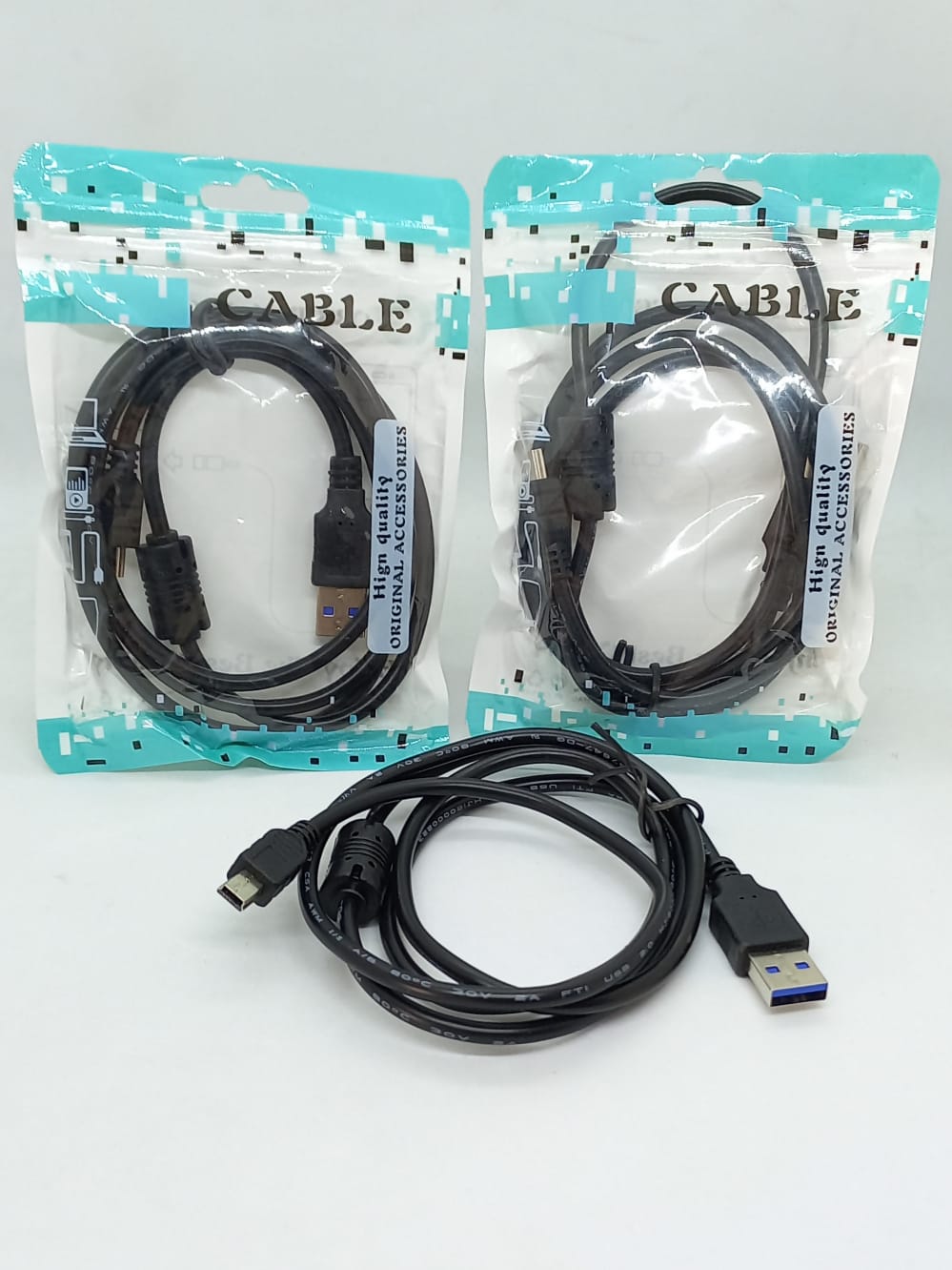   CABLE MINI USB V3 PS3 CON FILTRO 1.5 MTS JG-V3PLAY