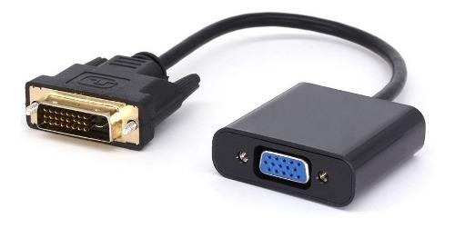    ADAPTADOR CONVERTIDOR ACTIVO DVI 24+1 A VGA JG-DVIVGA