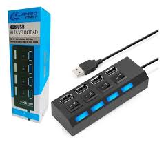   HUB USB 4 PUERTOS 2.0 LAMBO TECH
