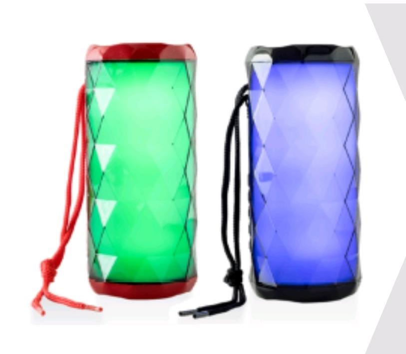     PARLANTE BT CON LUZ USB RADIO SD TG-167 *