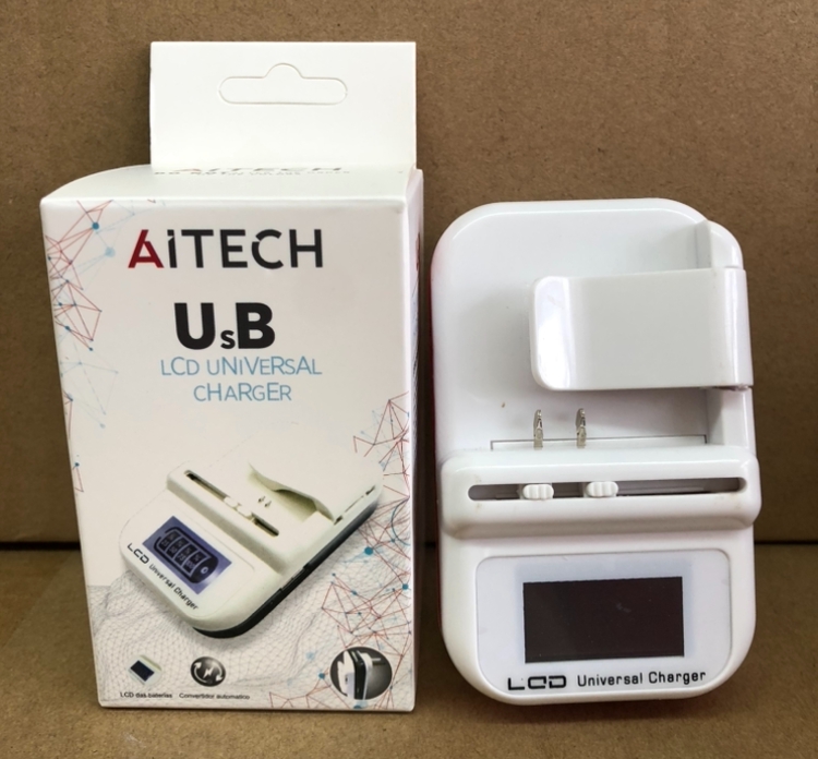     CARGADOR DIGITAL LCD AGUJAS AITECH *
