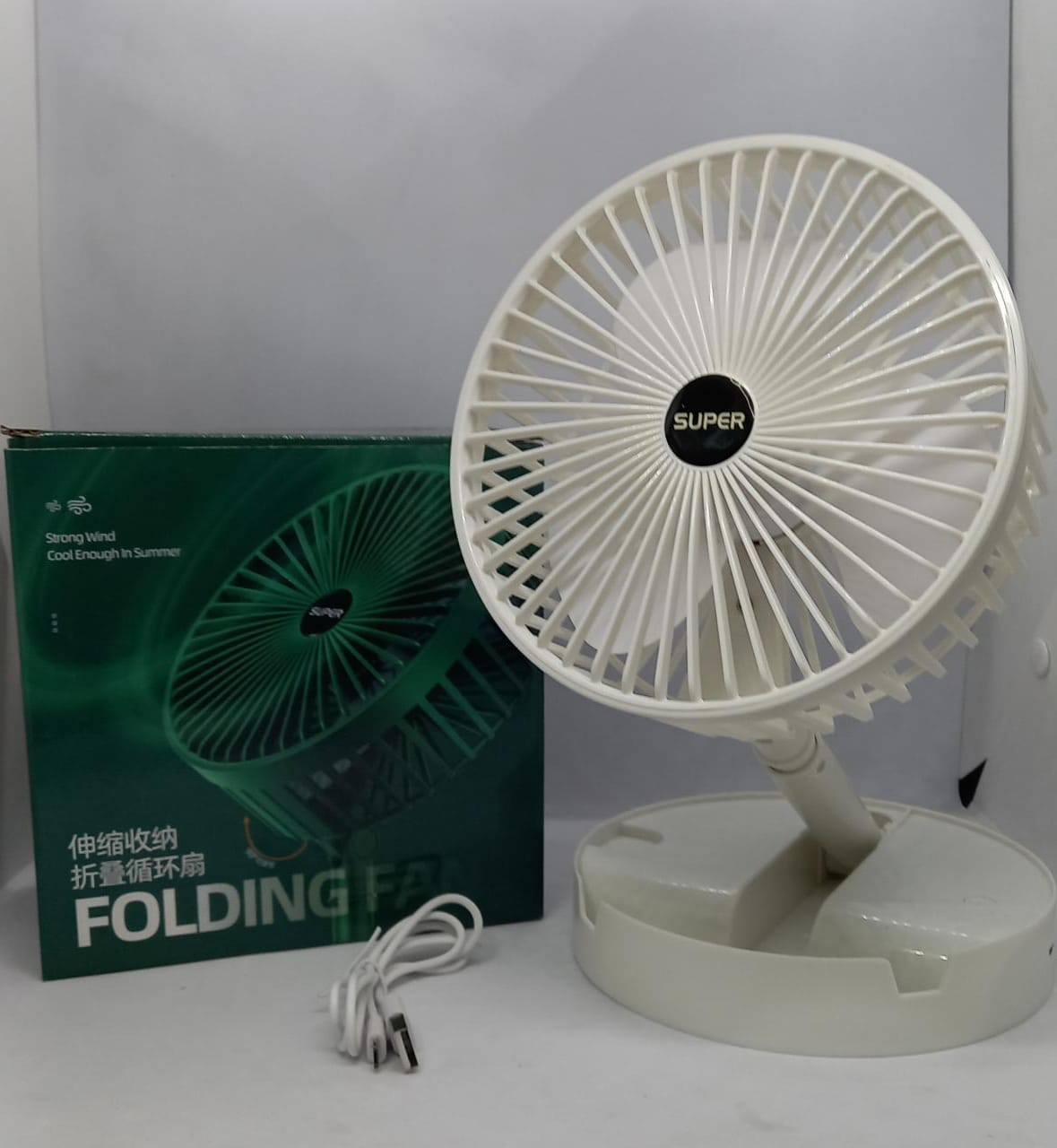    VENTILADOR DE ESCRITORIO USB JG-VENTIL100