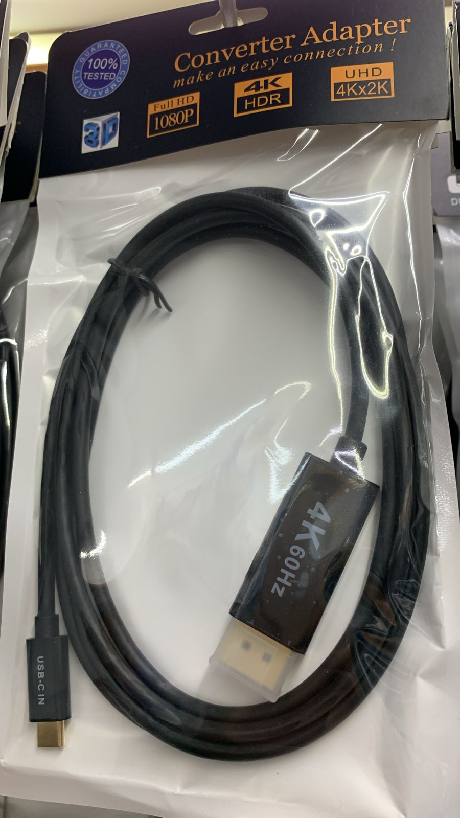     CABLE HDMI A TC 4K