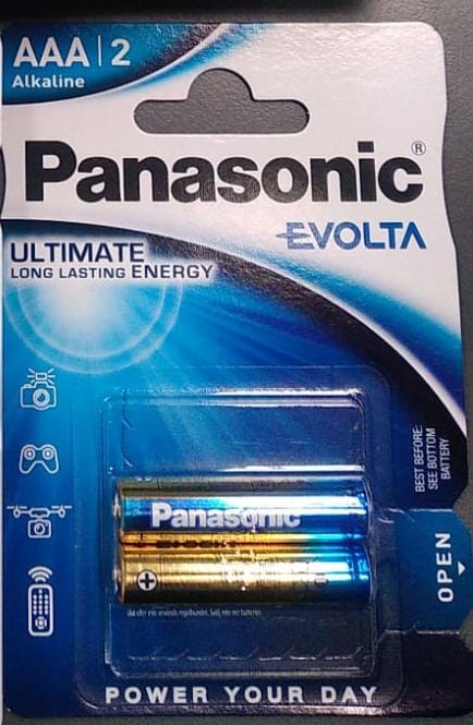    PILA ALCALINA PANASONIC AAA EVOLTA BLISTER