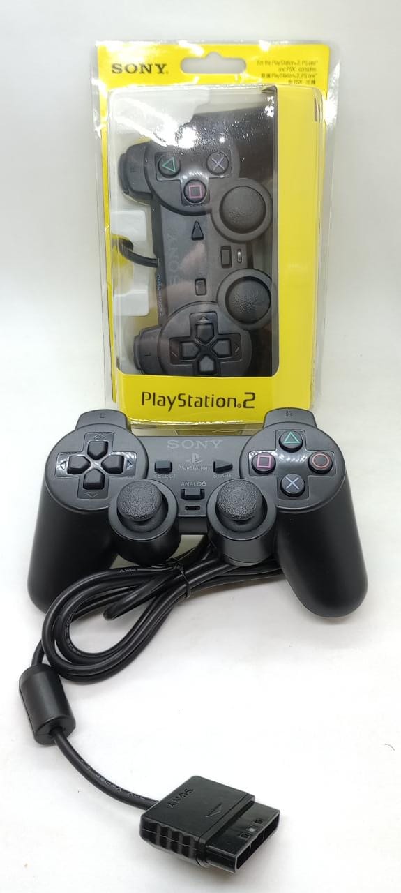    JOYSTICK PS2 SONY CAJA AMARILLA *
