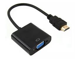    ADAPTADOR HDMI VGA SIN PLUG AUDIO JG-19550