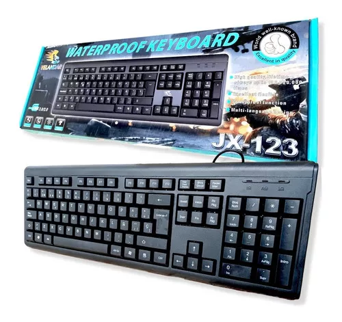   TECLADO CON CABLE USB