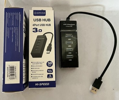    HUB USB 4 PUERTOS 3.0 REAL JG-HUB3.0