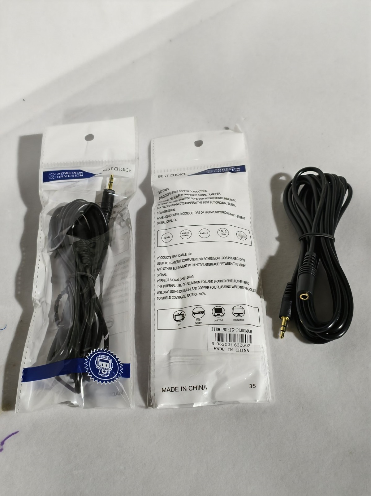   CABLE PLUG MACHO A HEMBRA 1.5 MTS JG-PLUGMAH
