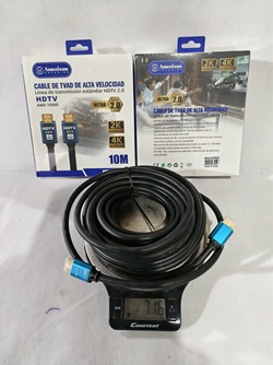    CABLE HDMI 10 MTS 4K JG-HDTV4K10M